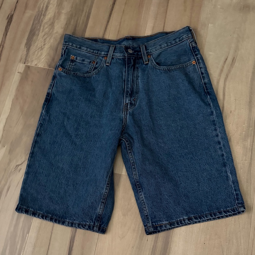 Levi's Men's Dark Blue Jean Shorts